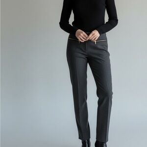 Love‎ Moschino wool moto zipper pocket pants women’s size 10